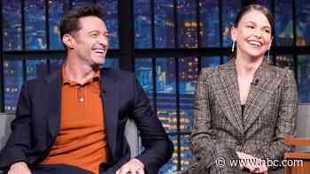 Watch Late Night with Seth Meyers Highlight: Sutton Foster and Hugh Jackman Praise Their Understudies in The Music Man - NBC