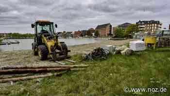 Projekt von Terfehr aus Rhede : Kein Stahl: Bau-Stillstand am Hafenkopf in Leer - NOZ