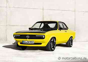 Neuheit - Opel Manta GSe Elektro-Mod: Gelungenes Marketing - MotorZeitung.de - MotorZeitung.de