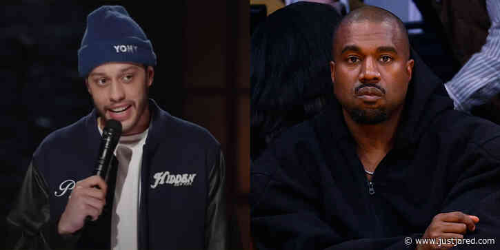 Pete Davidson Jokes About Kanye West Pulling a 'Mrs. Doubtfire' On His Kids During Netflix is a Joke Festival
