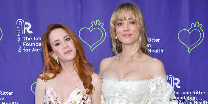 Kaley Cuoco Has A Mini '8 Simple Rules' Reunion at Heart LA Gala 2022 in LA
