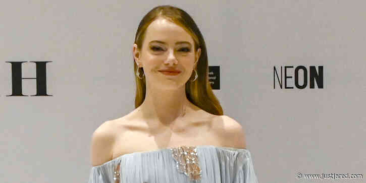 Emma Stone Looks Like a Greek Goddess at 'Bleat' Premiere in Athens