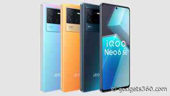 iQoo Neo 6 SE With Snapdragon 870 SoC, 120Hz Display Launched: Price, Specifications