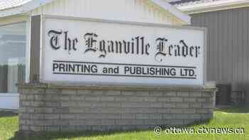 Eganville Leader newspaper facing possible closure | CTV News - CTV News Ottawa
