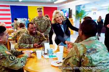 Jill Biden thanks US troops in Romania amid Ukraine war - Virden Empire Advance