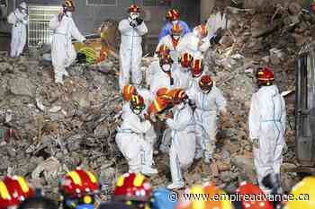 53 dead in China building collapse, search for trapped ends - Virden Empire Advance