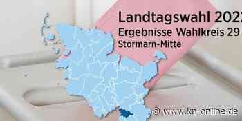 Wahlkreis 29, Stormarn-Mitte: Ergebnisse zur Landtagswahl 2022 in SH im Überblick