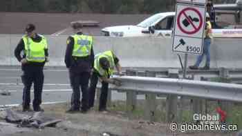 Driver dies following crash on Hwy. 115 in Clarington area: OPP - Global News