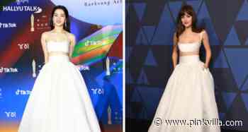 Fashion Faceoff: Kim Tae Ri vs Dakota Johnson; Who wore Brandon Maxwell's bridal-inspired attire better? - PINKVILLA