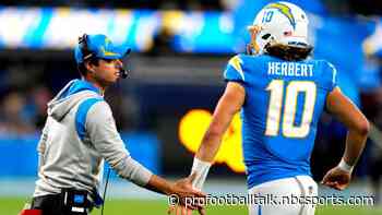 Brandon Staley: Justin Herbert is only going to get better - NBC Sports