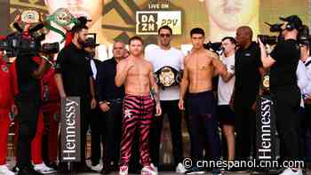 Todo listo en Las Vegas para la gran pelea entre "Canelo" Álvarez y Bivol - CNN en Español