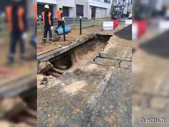 PHOTOS. Inondation à Suresnes : fermeture d'une route pour plusieurs jours - actu.fr