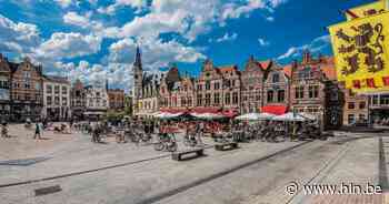 Grote Markt afgesloten door werken | Dendermonde | hln.be - Het Laatste Nieuws