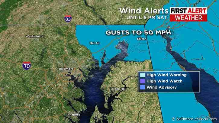 ALERT DAY: Winds Pick Up As The Rain Continues