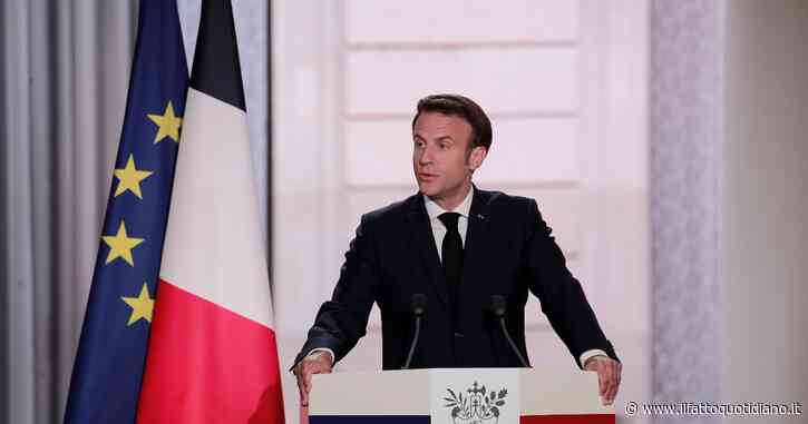 Francia, Macron: “Scelto un progetto d’indipendenza in un mondo destabilizzato. Impedire escalation del conflitto in Ucraina”