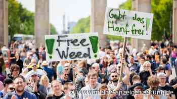 Demo für rasche Cannabis-Legalisierung in Berlin