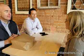 Ontario Liberal leader hits campaign trail in Barrie to push transit plan - OrilliaMatters