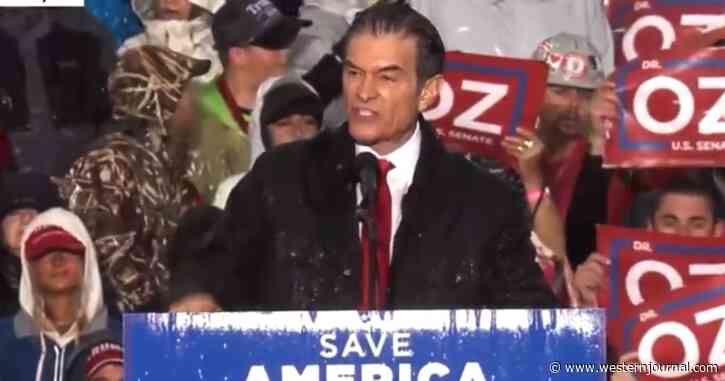 Dr. Oz Gets Brutal Reception from Trump Supporters at Muddy Pennsylvania Rally
