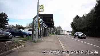 Nahverkehr in Balingen - Bushaltestelle an Stadthalle soll barrierefrei werden - Schwarzwälder Bote