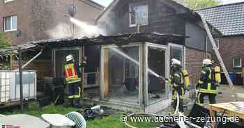Brand in Ratheim: Feuerwehr verhindert, dass Flammen das Haupthaus erreichen - Aachener Zeitung