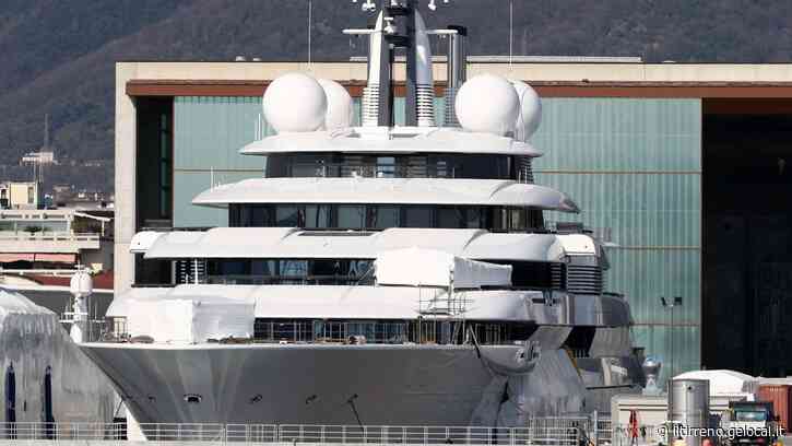 Marina di Carrara, il governo congela il mega yacht Scheherazade - Il Tirreno