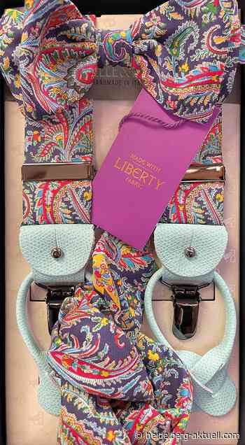 Edle Hosenträger bei Heisel - Heidelberg aktuell