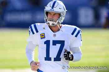 Philip Rivers considered a return to Colts after Carson Wentz trade - Horseshoe Heroes