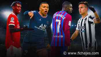 Los jugadores que quedarán libres con mayor valor de mercado - Fichajes.com