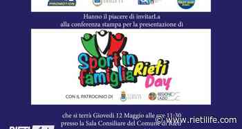 Dal 13 al 15 maggio a Rieti torna “Sport in famiglia” nel centro storico. Giovedì 12 maggio la presentazione in Sala Consiliare - Rieti Life