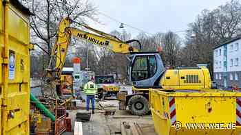 Witten: Böse Überraschung bei Arbeiten auf der Bergerstraße - WAZ News