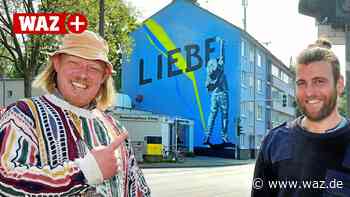 Witten: Künstler Patrick Brehmer schenkt Sohn ein Wandbild - WAZ News