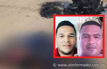 ¡Aterrador! Matan a dos hombres a tiros entre Remolino y Sitionuevo, Magdalena - El Informador - Santa Marta