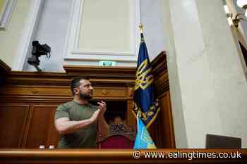 Zelensky leaves door open for talks with Russia if troops withdraw - Ealing Times