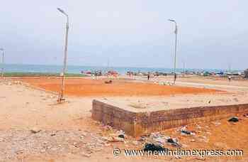 Kabaddi court built on turtle nesting ground on Chinna Neelankarai beach - The New Indian Express