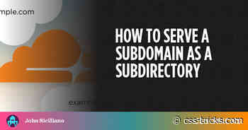 How to Serve a Subdomain as a Subdirectory