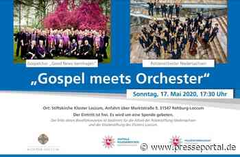 POL-NI: Rehburg-Loccum: "Gospel meets Orchester" - Benefizkonzert des Gospelchors "Good News Isernhagen"... - Presseportal.de