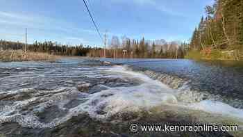 Several roads under water north of Kenora by-pass - KenoraOnline.com