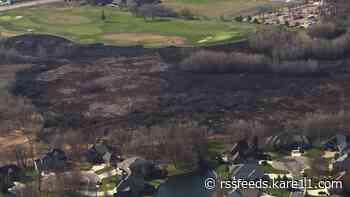Anoka County grass fire forced golfers to evacuate course