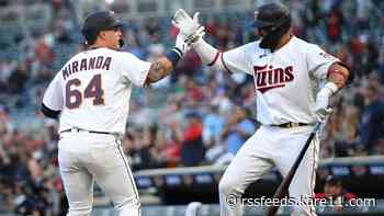 Buxton, Miranda HR, Winder, Twins hand A's 7th straight loss