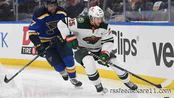 Fleury makes 29 saves, Wild beat Blues 5-1, take series lead
