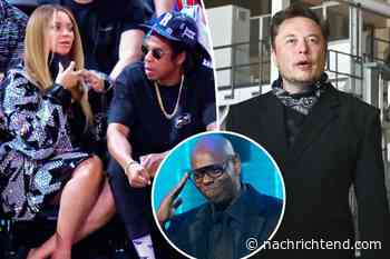 Beyoncé, Jay-Z und Elon Musk saßen beim Angriff von Dave Chappelle in der ersten Reihe - nachrichtend.com