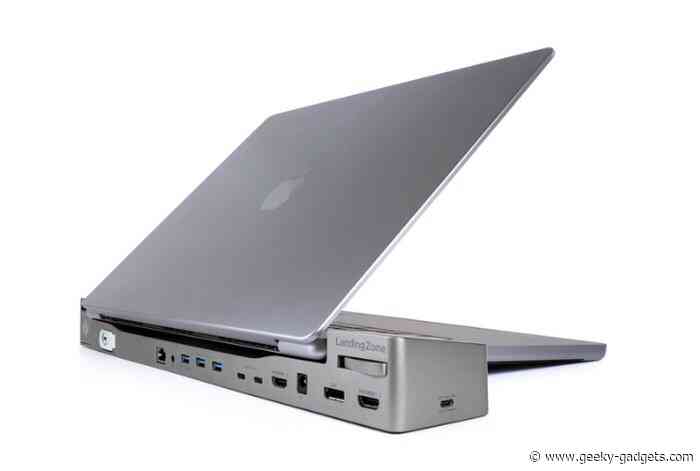 LandingZone MacBook docking station offers over 15 ports