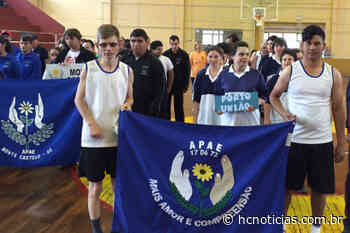 Capivari de Baixo sedia etapa Regional Litoral Sul das Olimpíadas das Apaes - HC Notícias