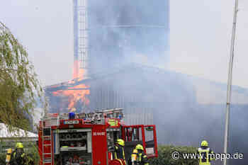 Großeinsatz im Norden: Flammen lodern im Stall – Polizei ermittelt - Mopo.de