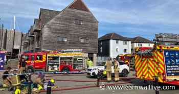 Thousands witness Falmouth restaurant fire that has left owners 'utterly distraught' - Cornwall Live