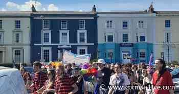 Thousands gather for Cornwall's first Pride celebration of the year - Cornwall Live