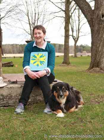 Artwork on The Peanut Line shows solidarity with Ukraine - Standard Freeholder