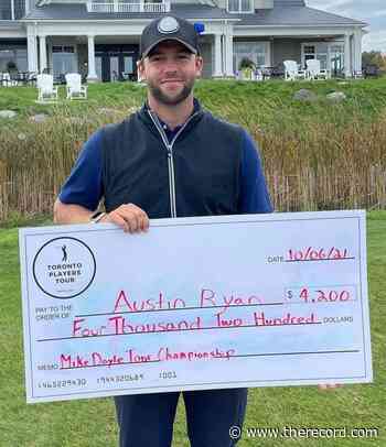 Opinion | Former Laurier standout Austin Ryan has high hopes for PGA Tour Canada season - Waterloo Region Record