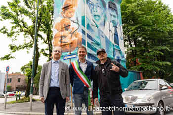 Sesto, inaugurato il murales in onore di Gino Strada - FOTO - Il Gazzettino Metropolitano
