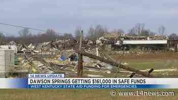 Dawson Springs getting $161K to help with tornado recovery - 14 News WFIE Evansville